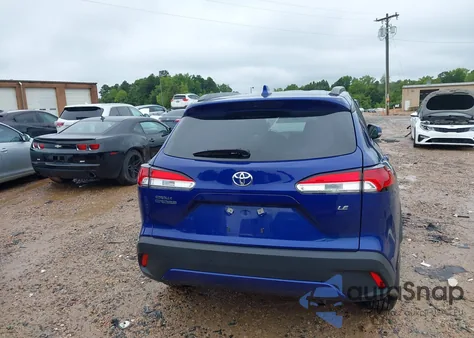 2024 Toyota Corolla Cross Le из США, поврежденный, VIN 7MUCAAAGXRV101882